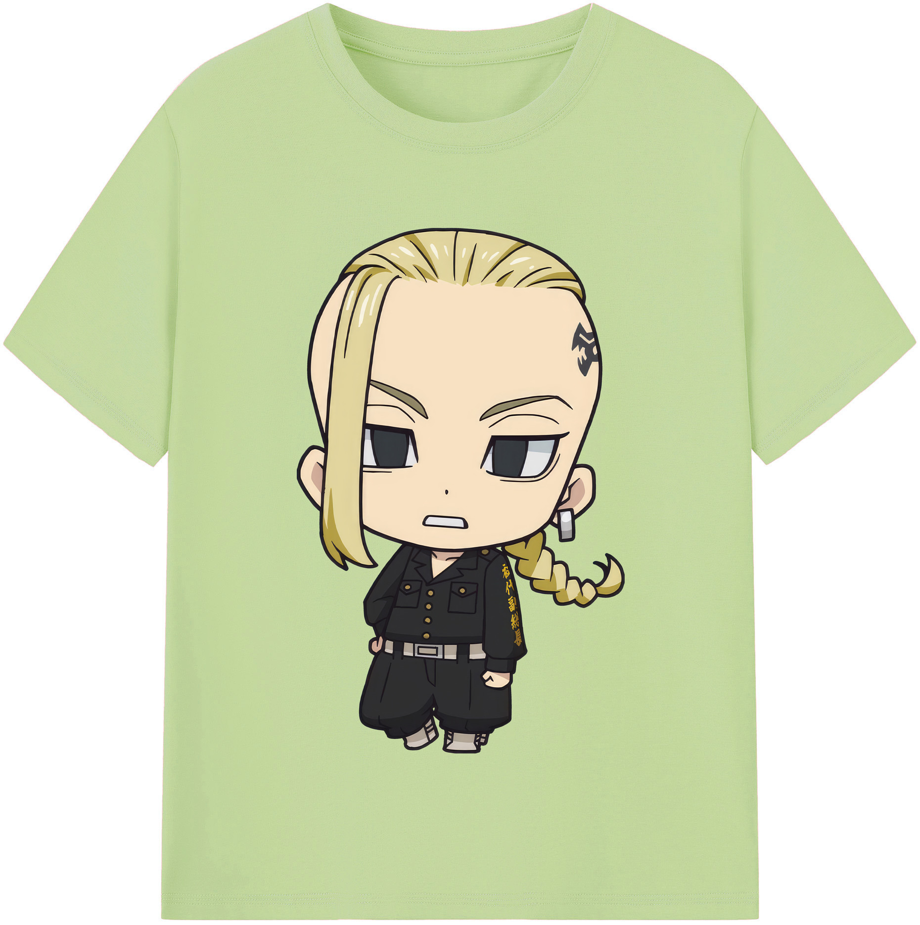 （画像用） 東京リベンジャーズ Tokyo Revengers 綿100％半袖Tシャツ（フロントプリント）